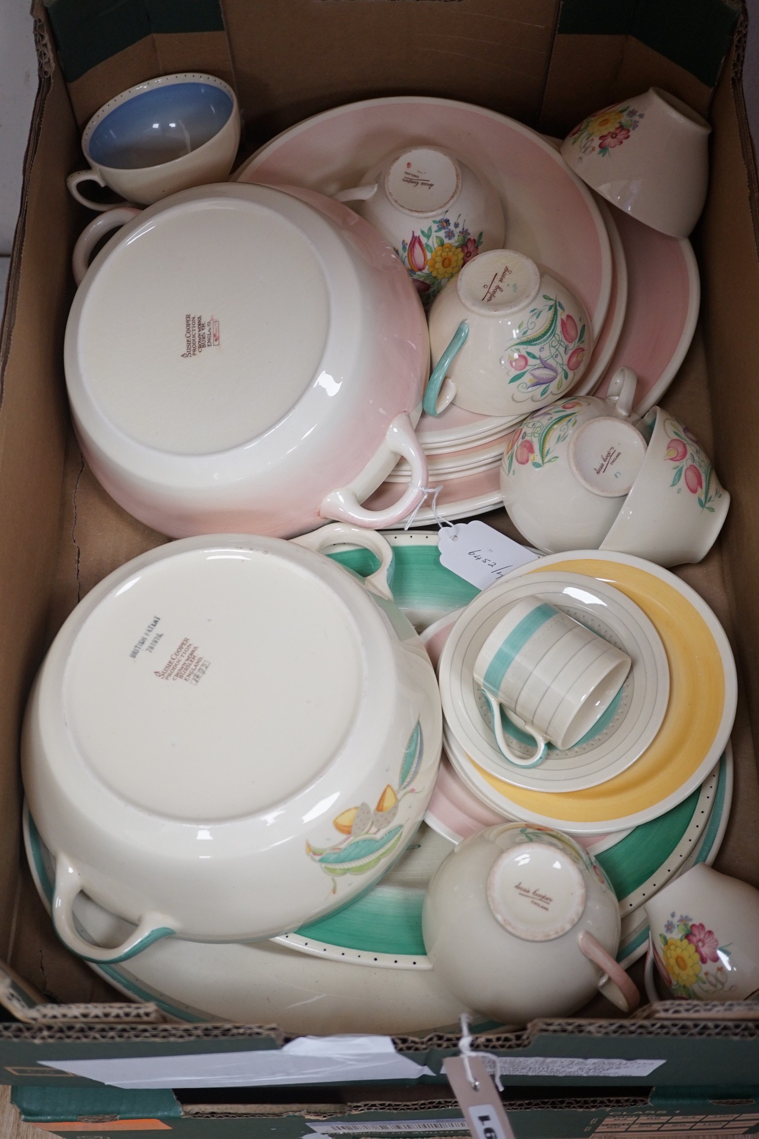 A group of Susie Cooper teaware